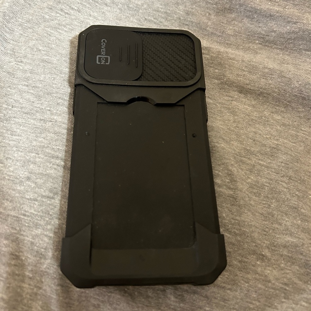 Black Rugged Phone Case